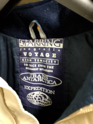 Giaccone Beige/Blu Taglia XL prezzo trattabile 