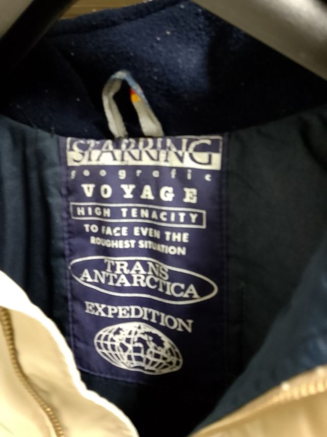 Giaccone Beige/Blu Taglia XL prezzo trattabile 