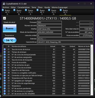 Seagate Exos X18 14TB SATA