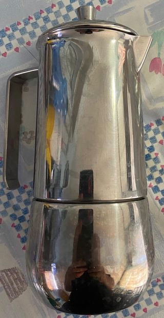 Moka 4 tazze acciaio inox