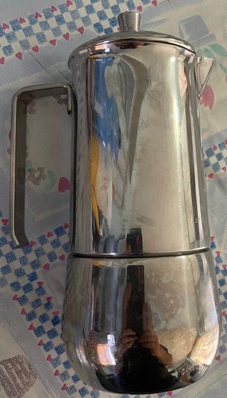 Moka 4 tazze acciaio inox