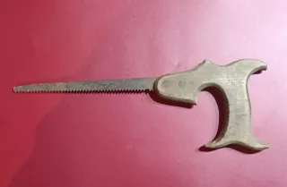 Sierra marquetería,arco de sierra y serrucho antig