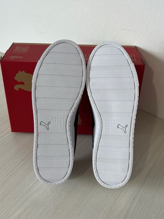 Scarpe Puma Bianche e Nere Tg 41