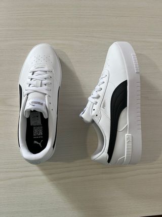 Scarpe Puma Bianche e Nere Tg 41