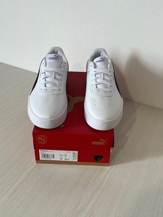 Scarpe Puma Bianche e Nere Tg 41