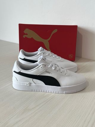Scarpe Puma Bianche e Nere Tg 41
