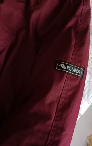 Abrigo Burdeos Hombre