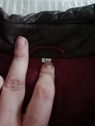 Abrigo Burdeos Hombre