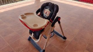 Trona de bebé con estampado divertido