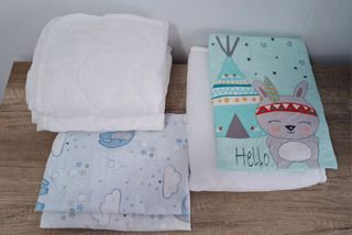 Ropa de cuco/minicuna infantil