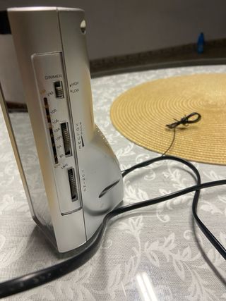 Radio ECRON Plata y Blanco