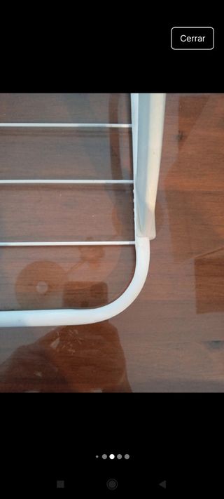 Tendedero plegable para ventana/balcón/radiador