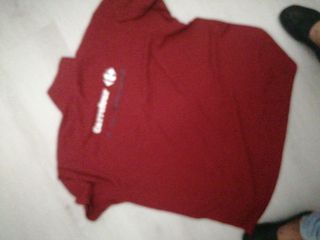Camiseta Polo Carrefour Roja Logo Talla L