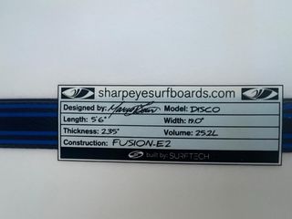 Tabla de surf Al Merrick