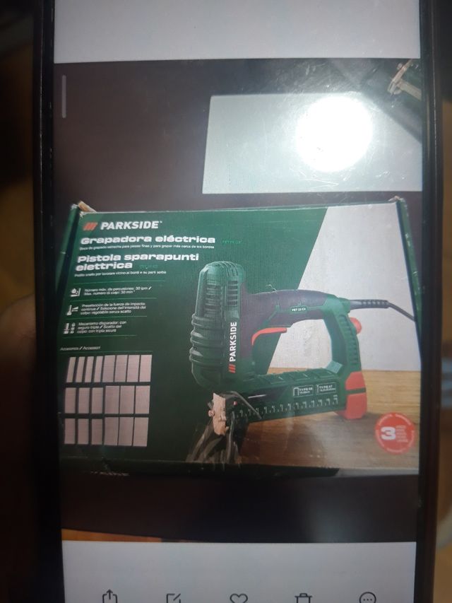 Grapadora Eléctrica Parkside