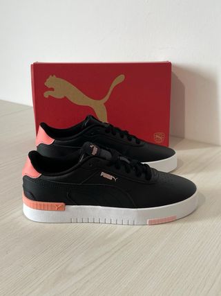 Scarpe Puma nere e rosa taglia 42