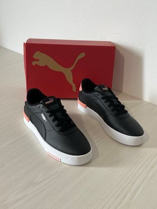 Scarpe Puma nere e rosa taglia 42