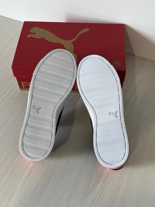 Scarpe Puma nere e rosa taglia 42