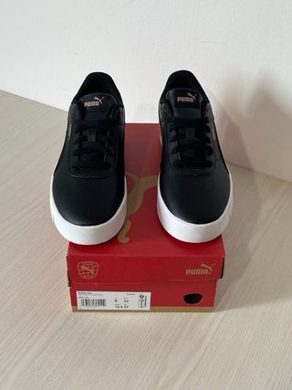 Scarpe Puma nere e rosa taglia 42
