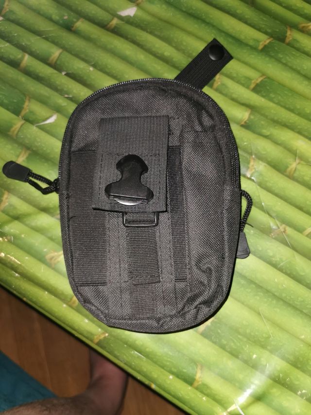 Bolsa Táctica EDC Molle Negra 2 ud