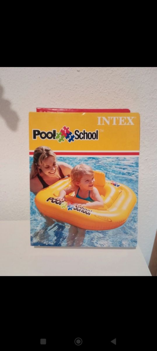 Flotador bebé nuevo Intex Pool School
