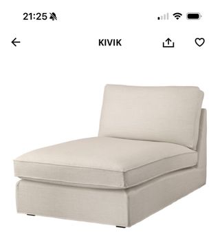 Butaca Diván KIVIK Beige
