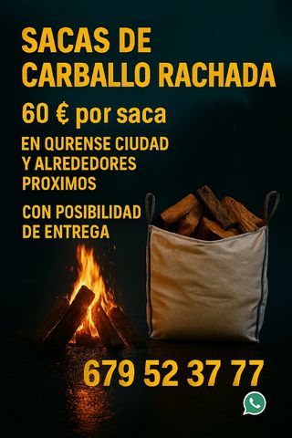 Sacas de Carballo Rachada Ourense