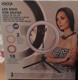 Aro de Luz LED JOCCA para Selfies