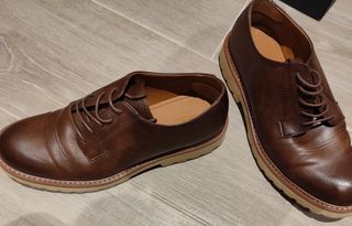 Zapatos Zara tipo Derby Marrones (nuevos)