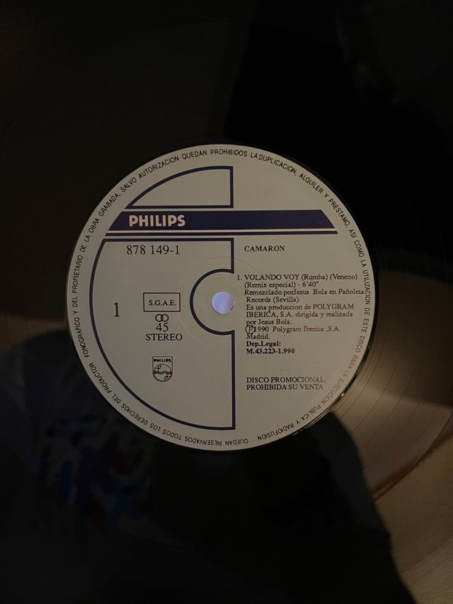 Camarón - Volando Voy. Remix Especial (EP 1990)