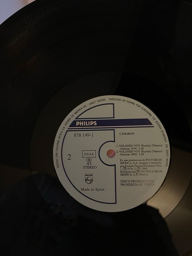 Camarón - Volando Voy. Remix Especial (EP 1990)
