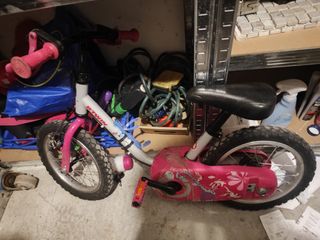 Bici infantil Btwin rosa