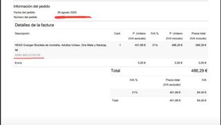 Bicicleta de Montaña VHEAD Granger Unisex. Nueva!!