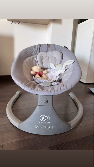 Hamaca bebé Kinderkraft gris