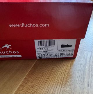 Mocasines Fluchos Caballero azul marino