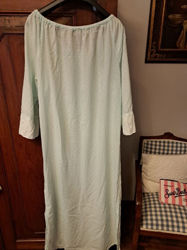 Abito copricostume verde