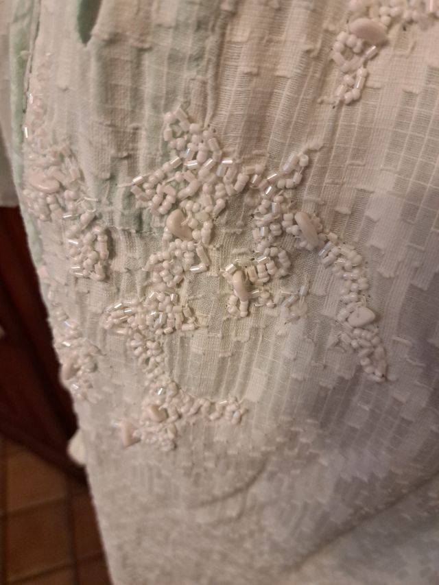 Abito copricostume verde