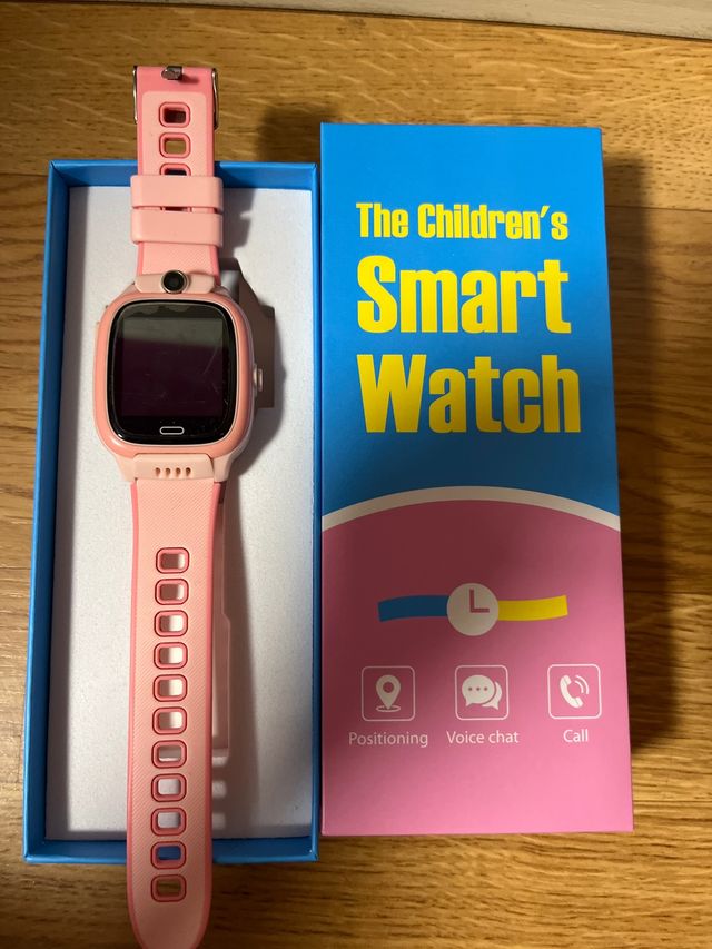 Reloj Inteligente Infantil Rosa