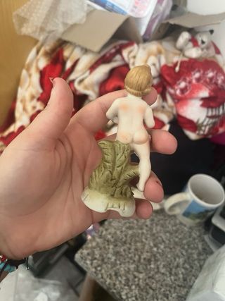 Capodimonte Bambino con cestino