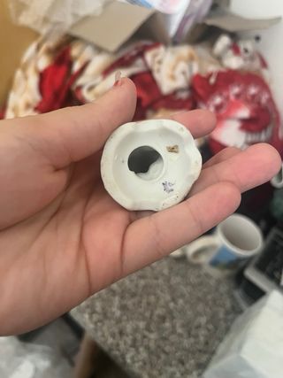 Capodimonte Bambino con cestino