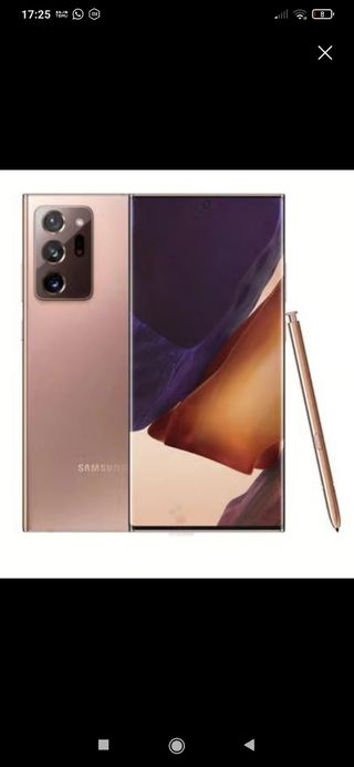 Samsung Note 20 Ultra Dorado