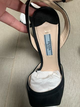 Sandali Prada neri