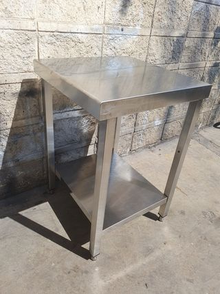 Mesa de trabajo inox 60x60
