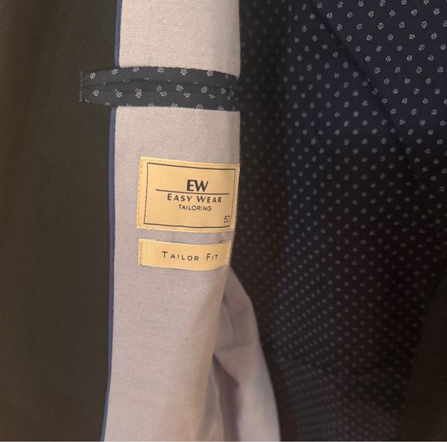 Americana azul Easy Wear talla 50