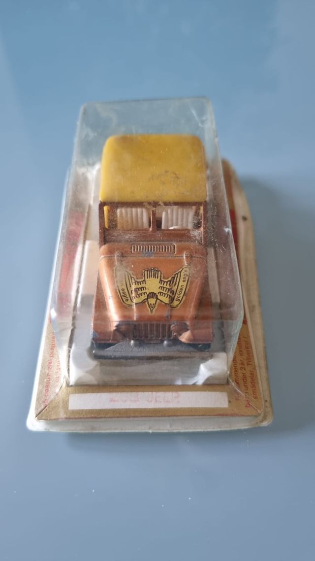 Majorette Jeep CJ7 Golden Eagle N°268