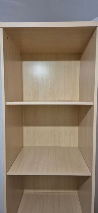 Estantería 3 baldas y 4 cajones