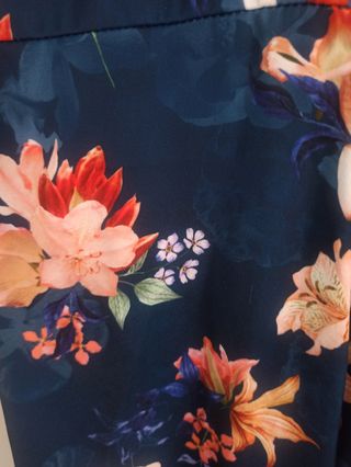 Mono largo estampado floral