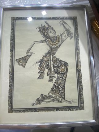 Quadro ballerina Bali