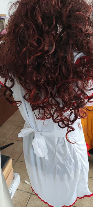 Disfraz de enfermera sexy + peluca  talla única