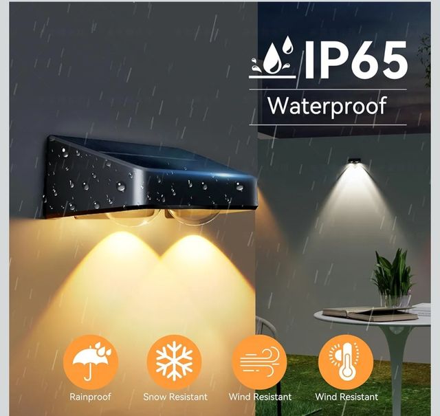 8 Luces Solares LED Multicolor